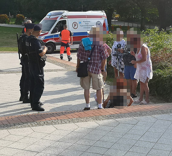 Mieszkaniec: Wypadek na promenadzie