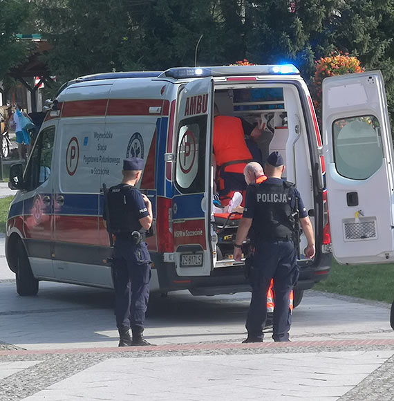 Mieszkaniec: Wypadek na promenadzie