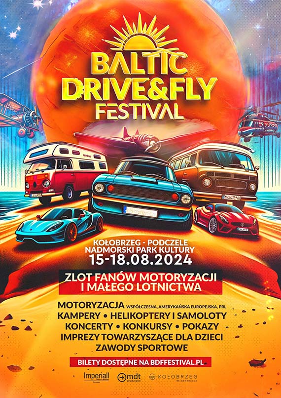 Baltic Drive & Fly Festival 2024 w Koobrzegu: Najwikszy Zlot Motoryzacyjny Pnocnej Polski