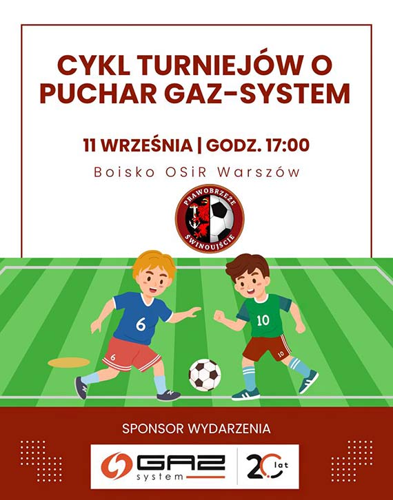 Kolejny turniej z Cyklu Turniejw o Puchar GAZ-SYSTEM