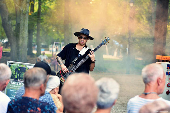 Muzyczna podr z zespoem Sloggi w Altanie Koncertowej