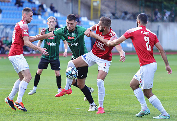 Na grze bez zmian Flota - Sok Kleczew 1-1 (0-1)