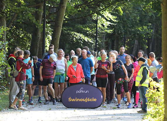 363. parkrun winoujcie: Midzy latem, a jesieni