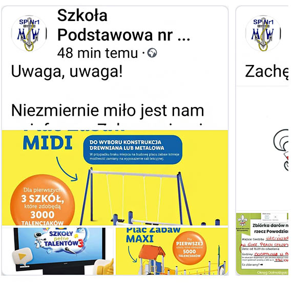 Szkoa Podstawowa nr 1 im. Marynarki Wojennej „rozbia bank” w akcji Lidla!