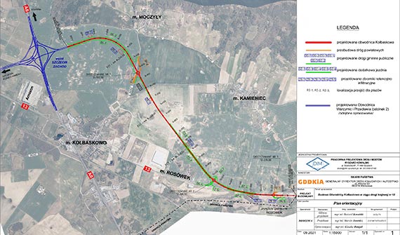 Trzy nowe inwestycje drogowe w rejonie Szczecina