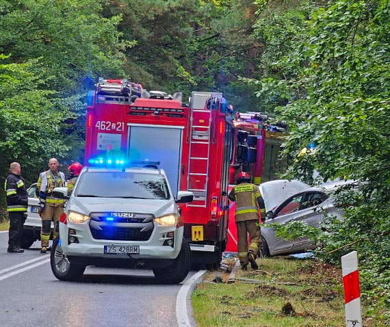 Tragiczny wypadek na drodze midzy Midzyzdrojami a Wisek: jedna osoba nie yje, trzy ranne