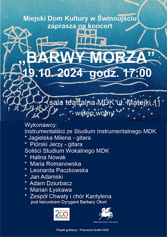 Zaproszenie na Koncert Barwy Morza