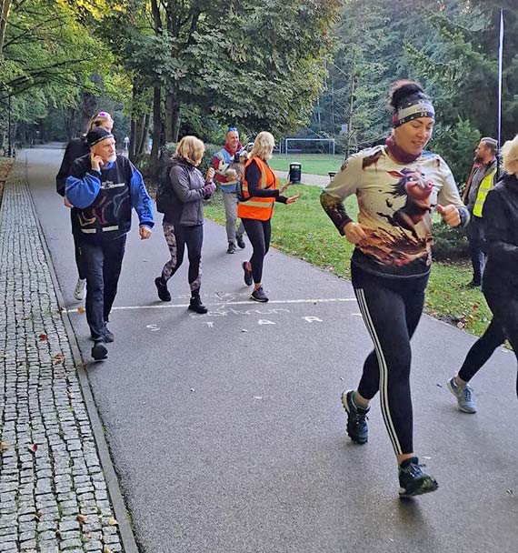 Jesienne bieganie na parkrunie