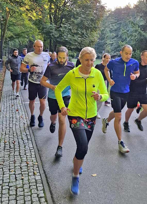 Jesienne bieganie na parkrunie