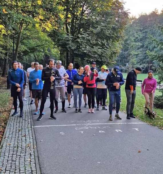 Jesienne bieganie na parkrunie