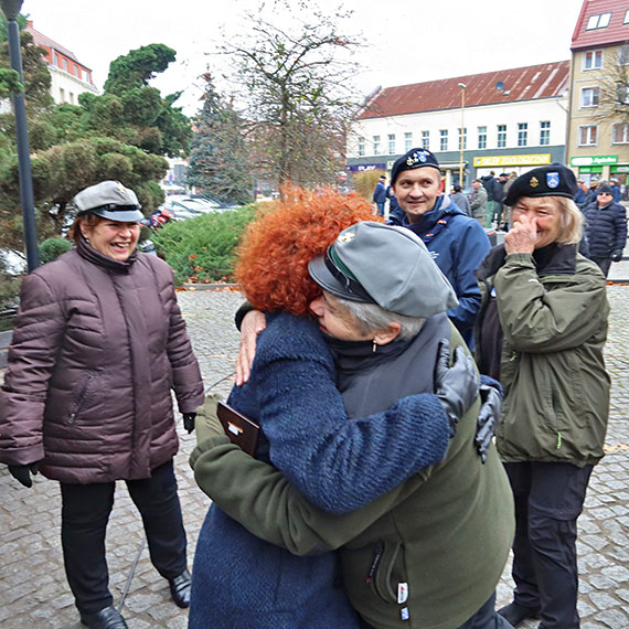 Hufiec Ziemi Woliskiej ZHP w winoujciu uczci 106. rocznic Odzyskania Niepodlegoci pod nowym sztandarem