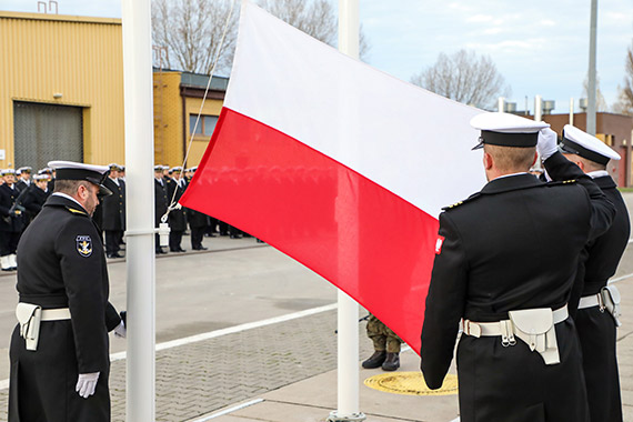 wito Marynarki Wojennej w 8 Flotylli Obrony Wybrzea