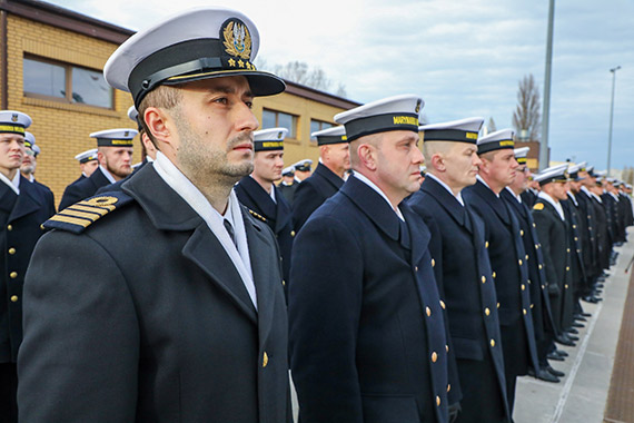 wito Marynarki Wojennej w 8 Flotylli Obrony Wybrzea