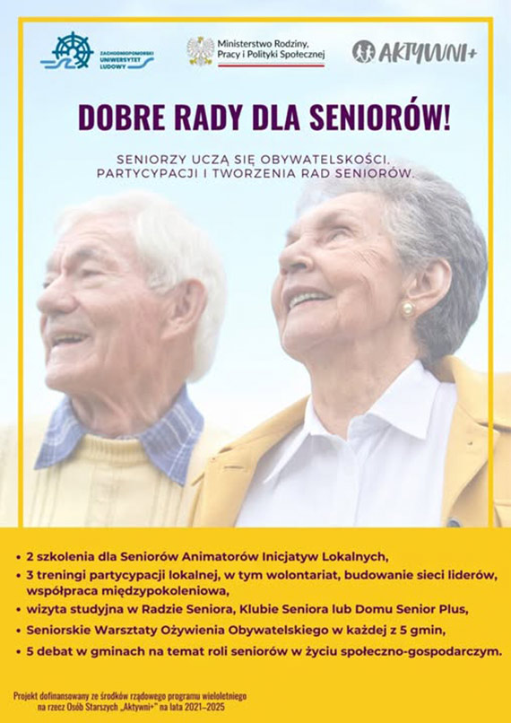 Zapraszamy na debat dla Seniorw w winoujciu!