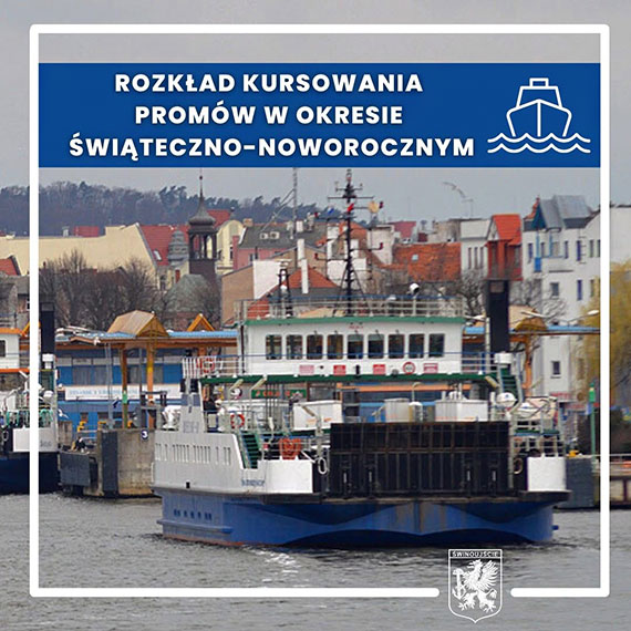 Rozkad kursowania promw w okresie witeczno-noworocznym