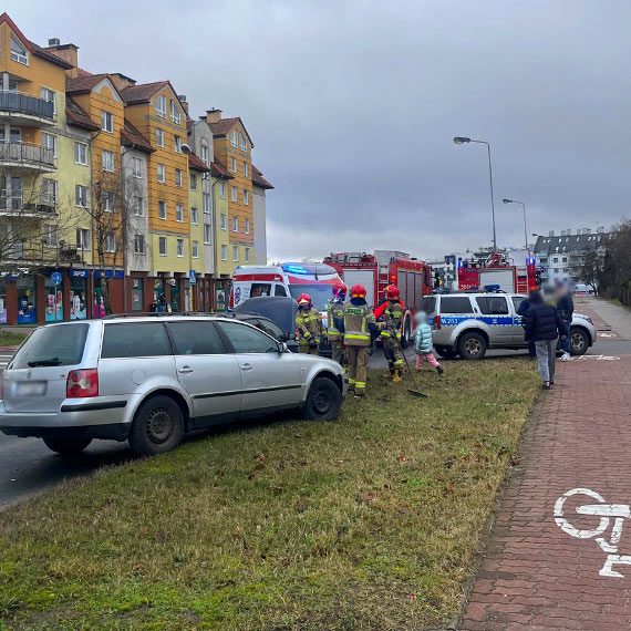 Zderzenie dwch Volkswagenw na ulicy 11 Listopada