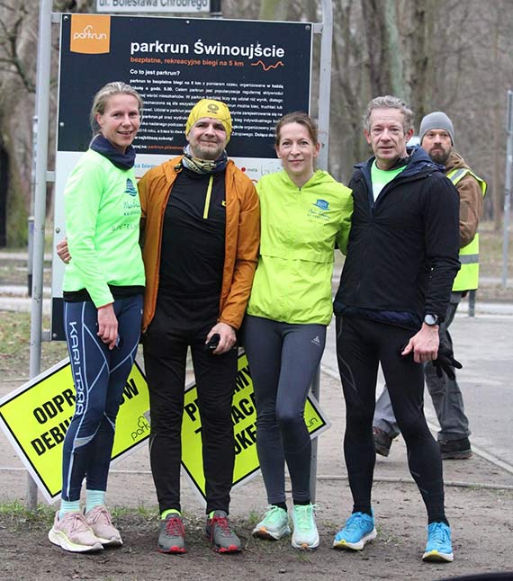 Zimno? Nie dla nas! 385. parkrun winoujcie