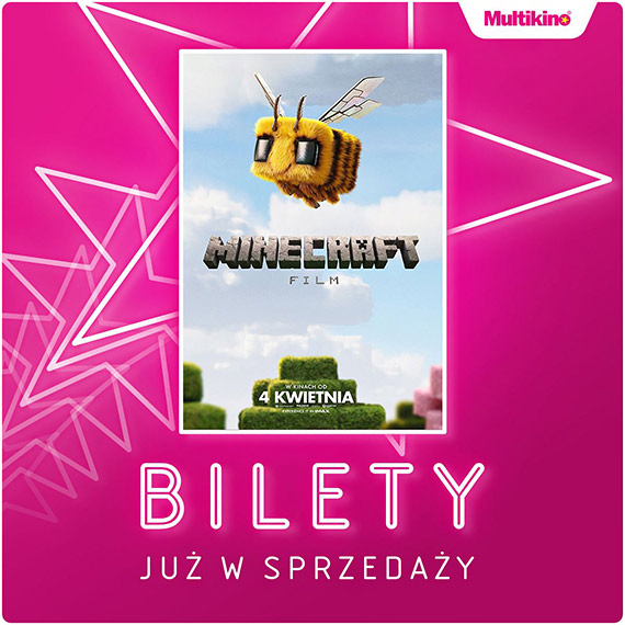 Zajmij najlepsze miejsce na premierze „Minecraft: Film”! 