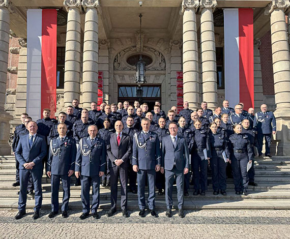 lubowanie nowych policjantw