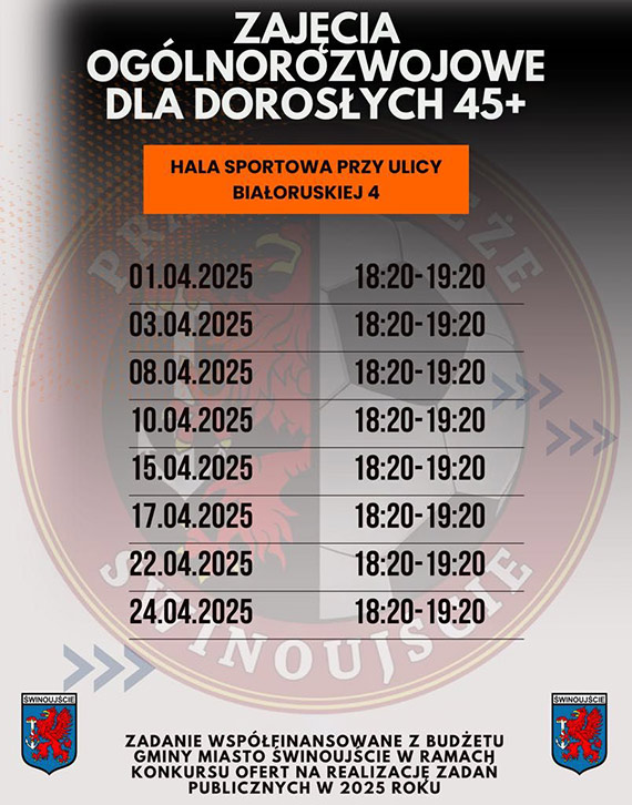 Zajcia oglnorozwojowe dla dorosych 45 +