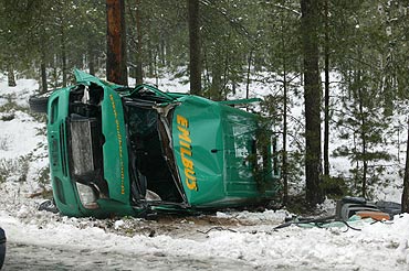 Wypadek busa. Jedna osoba nie yje.