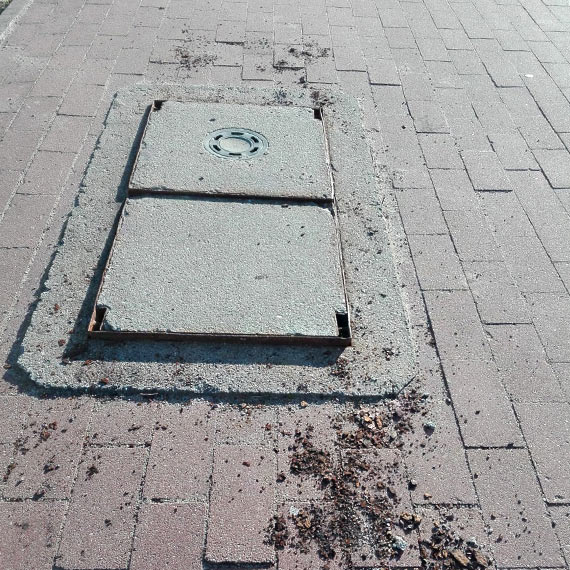 Niebezpieczne studzienki na ciece rowerowej przy ul. 11 Listopada ju wymienione