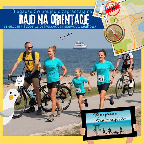 Rajd na Orientacj 2025 – aktywna przygoda na Wyspie Uznam!