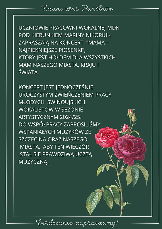 „Mama – najpiękniejsze piosenki”. Wzruszający koncert w hołdzie wszystkim mamom