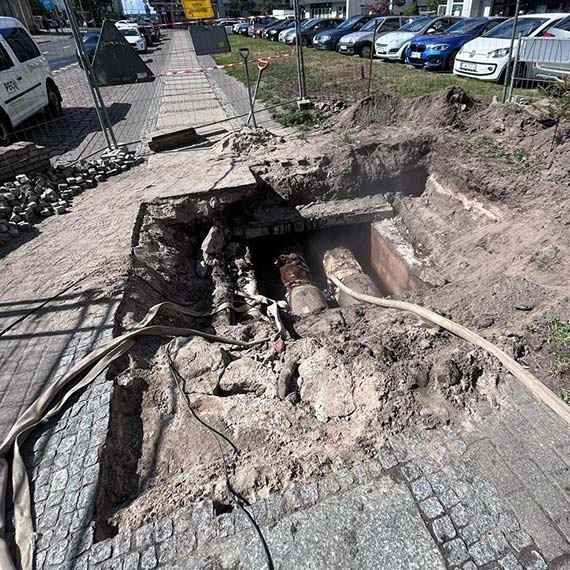 Remont sieci ciepowniczej: ograniczenia w dostawie ciepa 5 czerwca 2025
