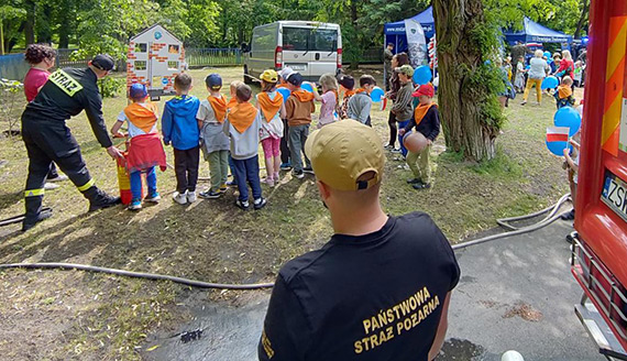Udzia straakw w wydarzeniach z okazji Dnia Dziecka na terenie winoujcia