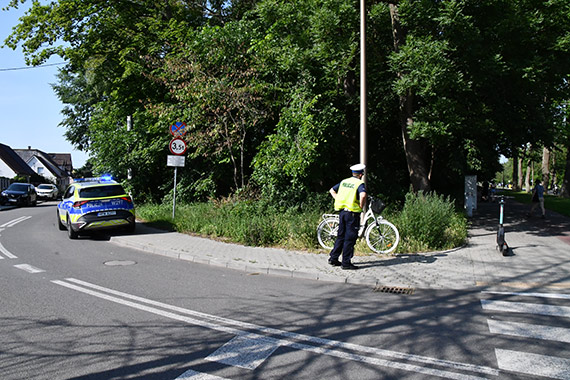 Kobieta potrcona na Grunwaldzkiej. Pogotowie zabrao j do szpitala