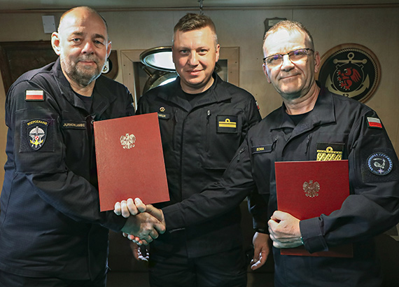 ORP Necko przez p roku w dyurze NATO