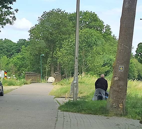 Podrzucanie mieci nie popaca - stranicy miejscy szybko ukarali winnego