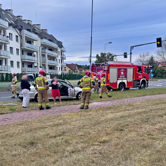 Kolizja i dramatyczne sceny po ucieczce kierowcy. Interwenioway suby. Zobacz film!