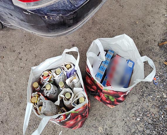 Zachodniopomorska KAS zatrzymała nielegalne papierosy i alkohol