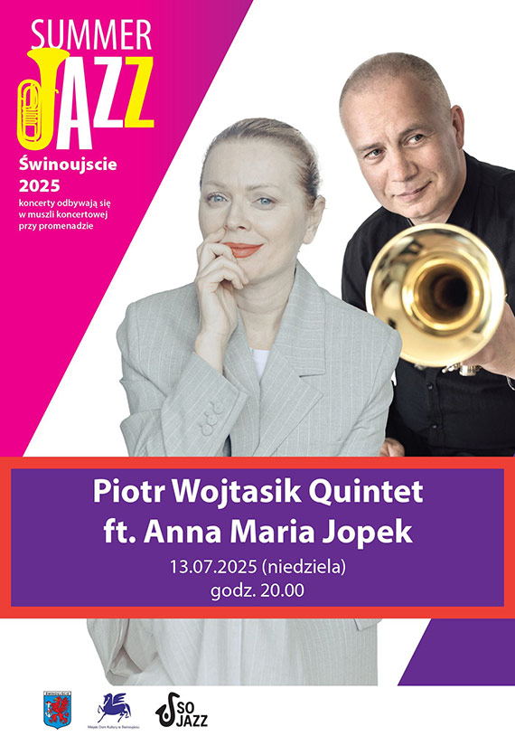 Niedziela: Świnoujście rozbrzmi jazzem – Anna Maria Jopek i Piotr Wojtasik oraz Jakub Mizeracki zagrają w muszli koncertowej
