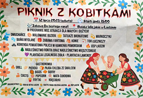 Piknik z Kobitkami w adzinie. Rodzinna zabawa i wiejski relaks z dala od miejskiego zgieku