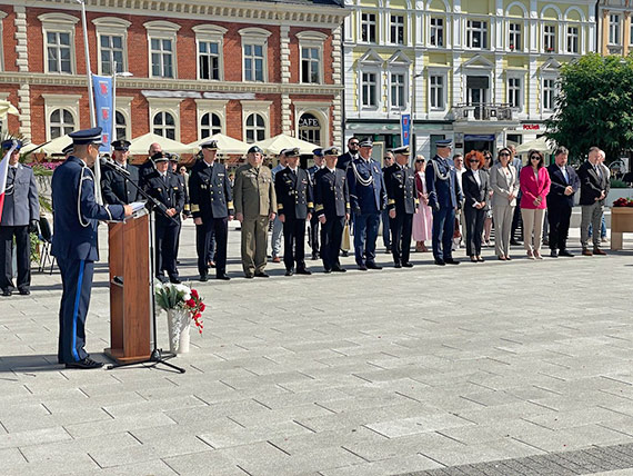 Miejskie Obchody wita Policji w winoujciu