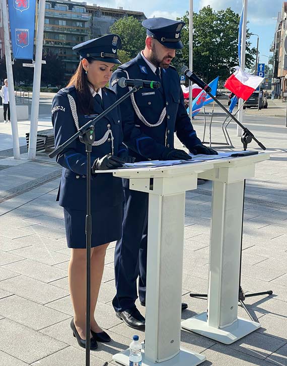 Miejskie Obchody wita Policji w winoujciu