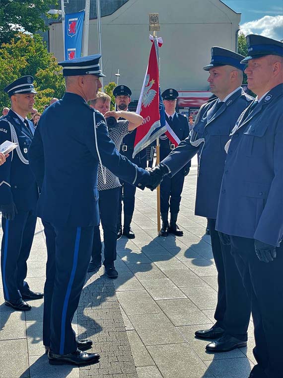 Miejskie Obchody wita Policji w winoujciu