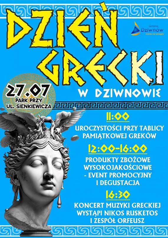 Dla mionikw greckich klimatw – zaproszenie na Dzie Grecki w Dziwnowie!