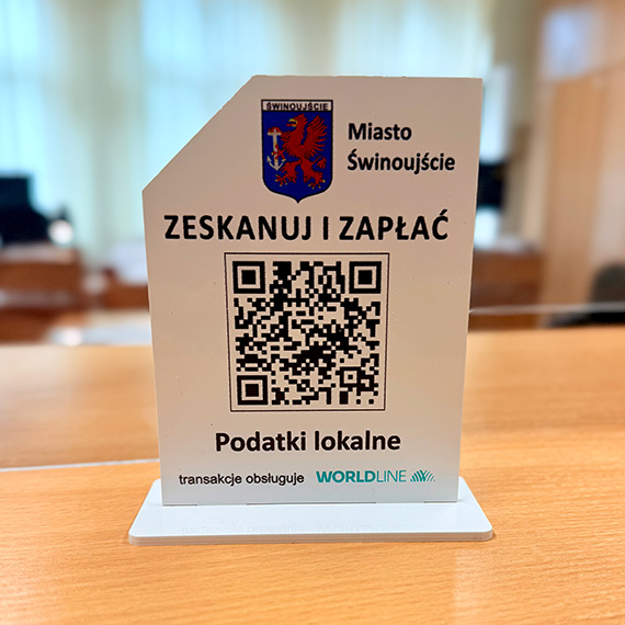 Pa szybciej i wygodniej. Urzd Miasta winoujcie wprowadza patnoci QR przy stanowiskach obsugi