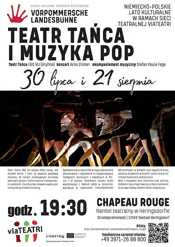  Teatr taca i koncert w Chapeau Rouge
