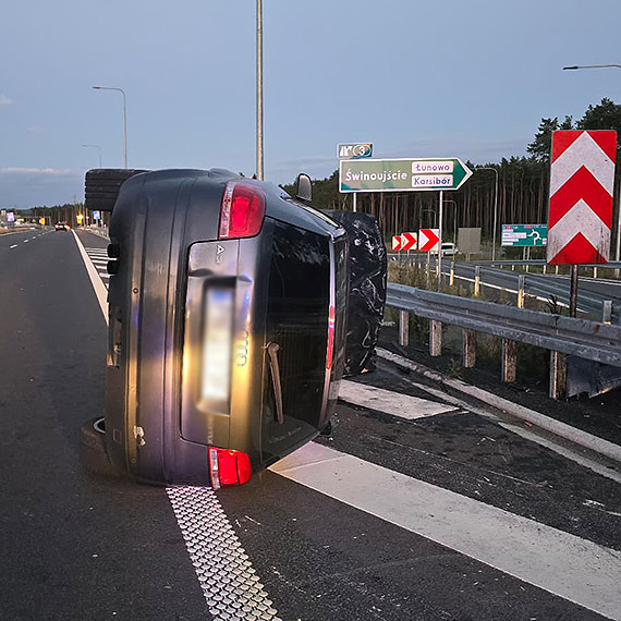 Audi dachowao na S3. Kierowca pod wpywem alkoholu trafi do aresztu