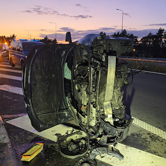 Audi dachowao na S3. Kierowca pod wpywem alkoholu trafi do aresztu