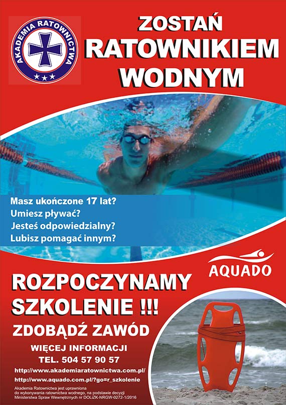 Zosta ratownikiem wodnym – rusza szkolenie Akademii Ratownictwa