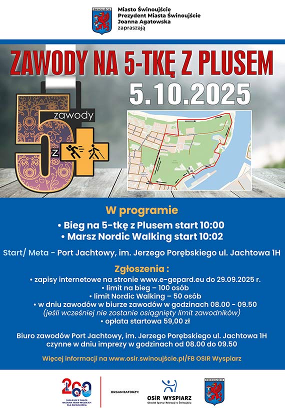 Zawody na 5-tk z PLUSEM!
