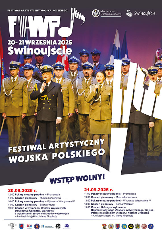 Festiwal Wojska Polskiego. Wydarzenie z okazji 80-lecia polskiego winoujcia