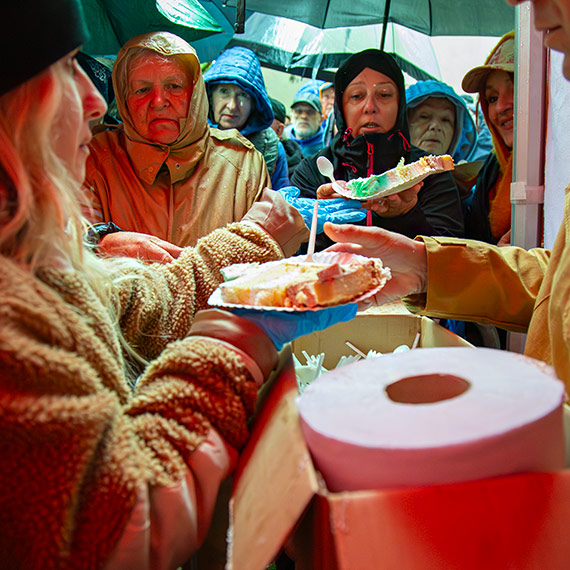 Tak smaczny jak wielki. Tort jubileuszowy był najsłodszym przebojem soboty!