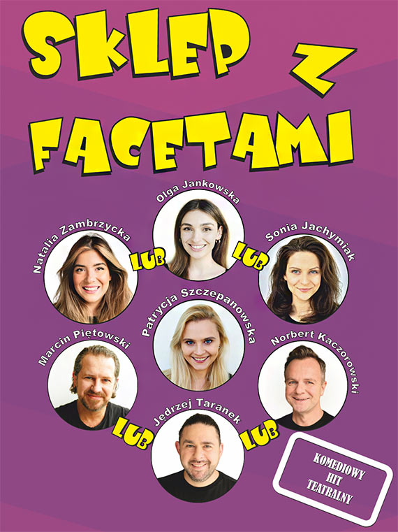 „Sklep z facetami” – komediowy hit teatralny w winoujciu!